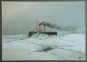 Rompehielos Yermak, 1898 de Nikolai Nikolayevich Karasin