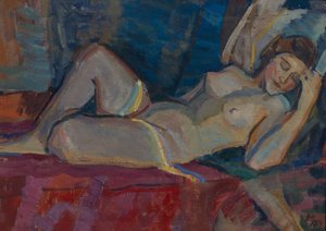 Desnudo. La zona de Venus, 1919