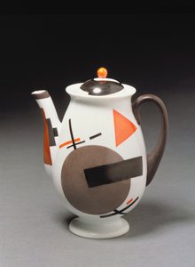 Cafetera, por Nicolai Suetin de Nikolaj Mihailovic Suetin