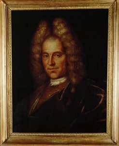 El compositor Johann Joseph Fux, pintó ... (pintura sobre lienzo) de Nikolaus Buck