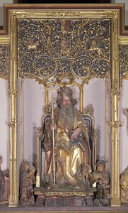 Retablo de Isenheim, San Antonio el Ermitaño, c.1490