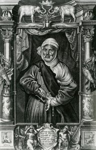 Abu l-Hasan Ali, también llamado Muley Hacén, 1535 de Nikolaus van der Horst