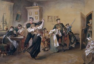 Baila en el desván de Nils Bergslien