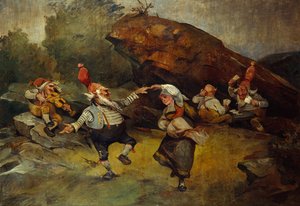 baile de duendes de Nils Bergslien