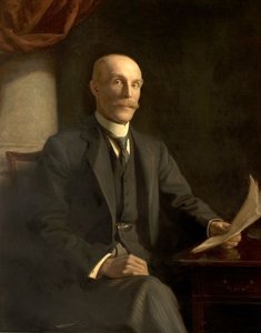 Sir John T. McCraith, JP (óleo sobre lienzo)