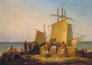 Expedición de Moree (Guerra de la Independencia o Revolución Griega) de Noel Dieudonne Finart