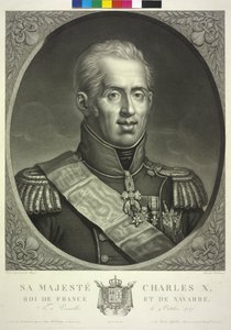 Rey de Francia Carlos X