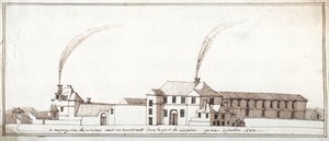 La casa de fieras con chimeneas humeantes de Noel Gasselin