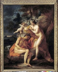 Mercurio, Argos e Io (anteriormente Endimión) de Noel Nicholas Coypel