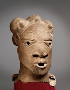 Cabeza de Rafin Kura, Nigeria, 500 a.C. - 200 d.C. de Nok Culture