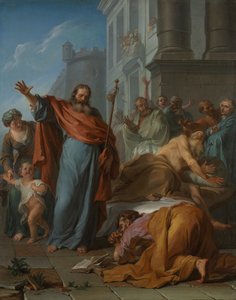 Los milagros de Santiago el Mayor de Noël Nicolas Coypel