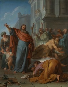 Los milagros de Santiago el Mayor, 1726 de Noël Nicolas Coypel