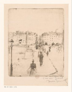 Vista del Pont Neuf en París de Norbert Goeneutte