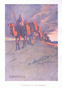 Una caravana en el desierto de Norman Ault