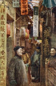Una calle en Cantón, China de Norman Hardy