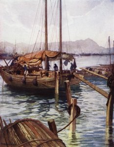China: Puerto de Hong Kong de Norman Hardy