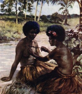 Tatuajes, Nueva Guinea Británica