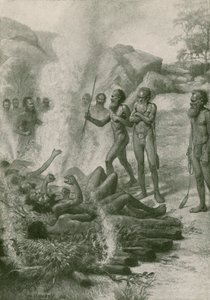 La prueba del fuego, una ceremonia totémica
