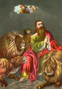 Daniel en el foso de los leones