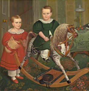 El Caballito de Madera, c.1840 de North American