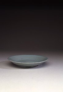 Raro plato poco profundo de Ruyao de Northern Song Dynasty Chinese School