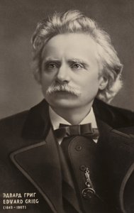 Edvard Grieg, compositor y pianista noruego (1843-1907)