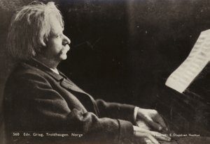 Edvard Grieg en Troldhaugen, Noruega de Norwegian Photographer