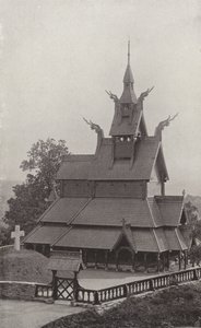 Iglesia de madera de Fortun