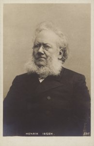 Henrik Ibsen (1828-1906), dramaturgo noruego