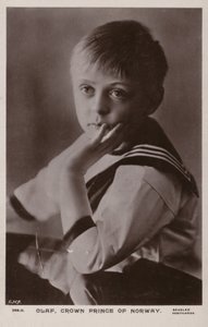 Olaf Príncipe Heredero de Noruega de Norwegian Photographer