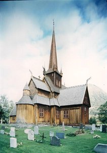 Iglesia de Madera de Lom (Stavkyrkje)