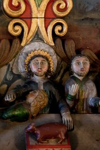 La Última Cena (detalle) de Norwegian School