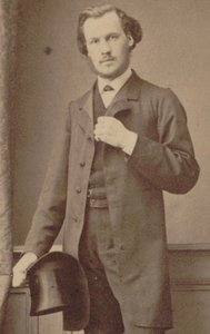 Retrato del compositor Charles Lenepveu 1840-1910, 1870 de Numa Blanc