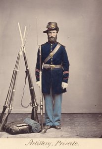 Artillería, Soldado