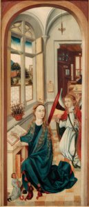 La Anunciación a María de Oberrheinsicher Meister