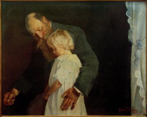 Pobre pequeña de Oda Krohg