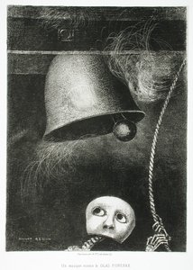 Una máscara suena a muerte de Odilon Redon