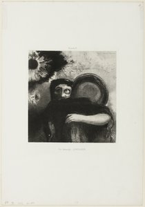 Un malabarista extraño, lámina 5 de Odilon Redon