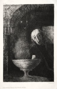 Y el Buscador Estaba Comprometido en una Búsqueda Infinita de Odilon Redon