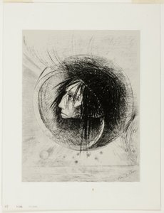 Florecimiento, placa uno de En sueños de Odilon Redon