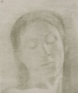 Ojos Cerrados de Odilon Redon