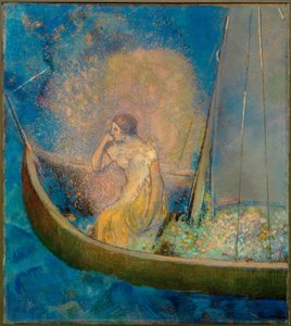 La barca de Odilon Redon