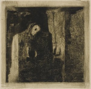 Visión de un sueño de Odilon Redon