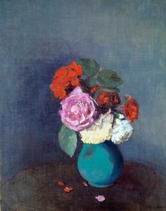 Ramo de claveles de Odilon Redon