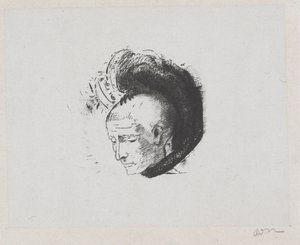 Frontispicio de "Le Mouvement Idealiste en Peinture" de André Mellerio de Odilon Redon
