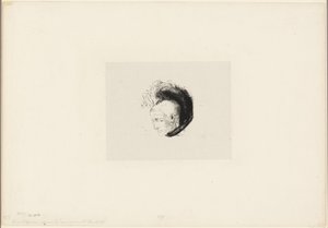 Frontispicio de Le mouvement idéaliste en peinture (El movimiento idealista en la pintura) de André Mellerio de Odilon Redon