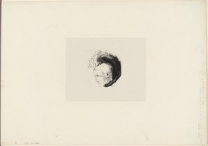 Portada de Le mouvement idéaliste en peinture (El movimiento idealista en la pintura) de André Mellerio de Odilon Redon
