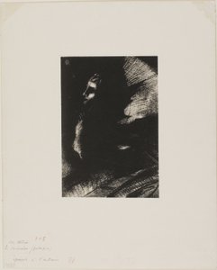 Frontispicio para Les Chimères de Jules Destrée de Odilon Redon
