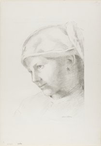 Chica de Odilon Redon