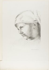 Chica de Odilon Redon